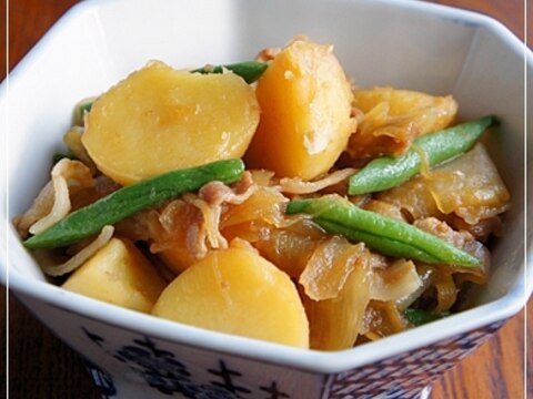 春の肉じゃが♪ 新じゃがの甘辛煮